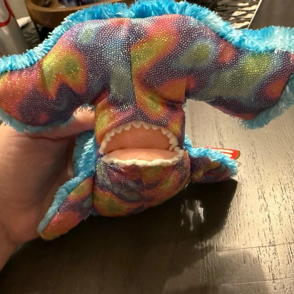 Y2K Ty Beanie Babies Blue Shark “Sledge”